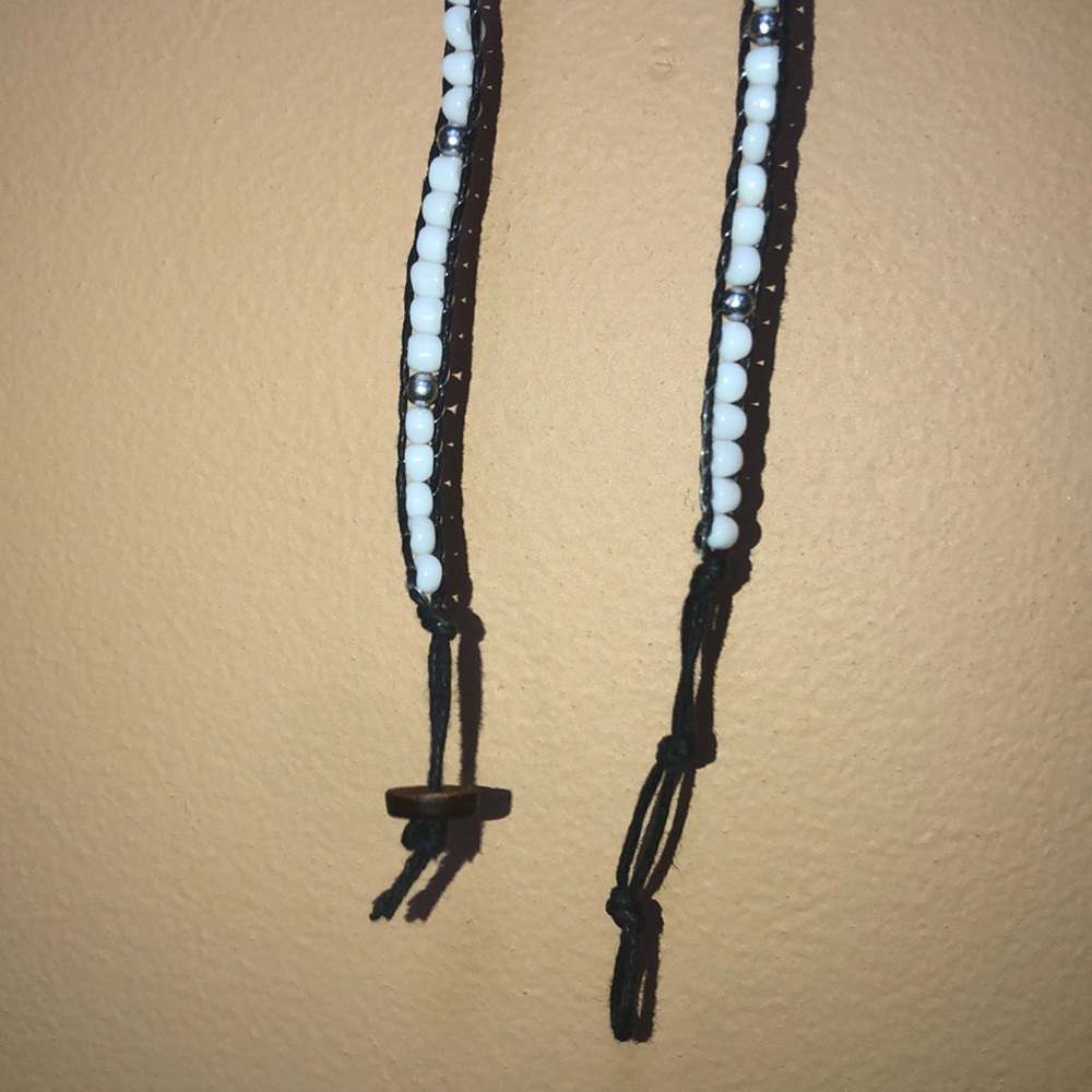 beaded beach choker/necklace